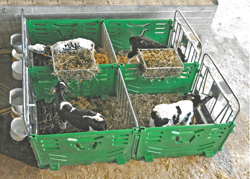 Matériel d'élevage - Case et logette veau - Cases à veaux JOURDAIN