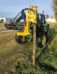 Matériel de ferme - Enfonces pieux - Enfonce-pieux VIBRESCOPIC PRO 18/40 Chargeur