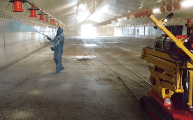 Matériel de ferme - Divers ferme, outillage - Laveuse de bâtiments avicoles LAVICOLE