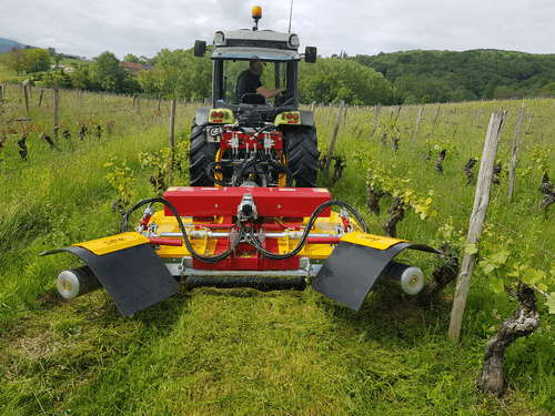 Travail du sol - Maraîchage - Tondeuse à largeur variable LMG