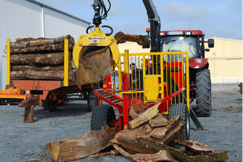 Matériel forestier - Fendeuses à bois - Fendeuse tracteur horizontale F80