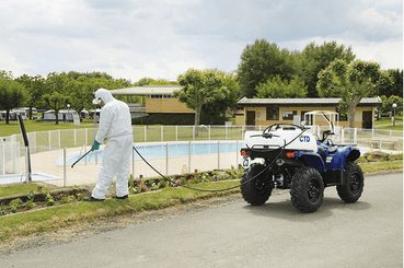Nettoyage désherbage - Arrosage, lavage - Pulvérisateur pour quad 70 L + 10 M de tuyau + lance
