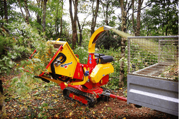 Matériel forestier - Broyeur de branches - Broyeur de branches sur chenilles VEGETOR C