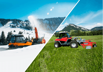 Entretien - Porte Outils - Tracteur de pente porte outils TERRATRAC TT 