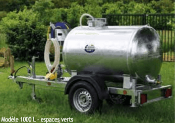 Matériel d'élevage - Abreuvoirs/bacs/tonne à eau - Citerne roulante 90 Km/h