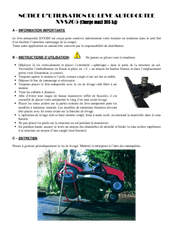 Equipement tondeuse - Crics - Cric à vis latéral 300 kg