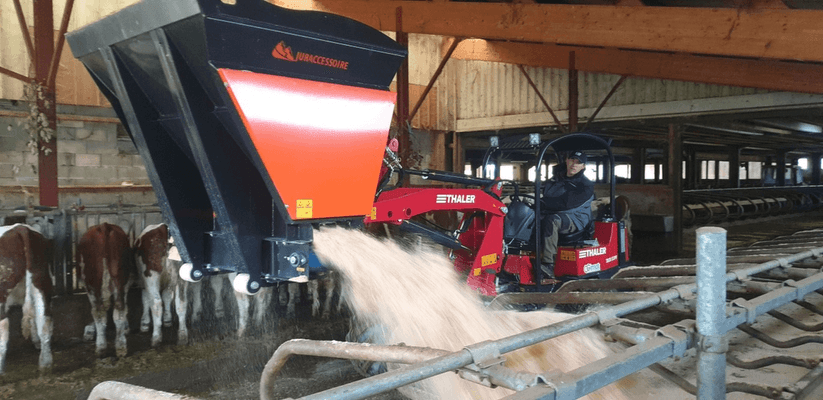 Manutention - Pince balle - Godet pailleur de logettes BEDDING MASTER