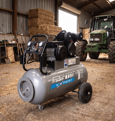 Compresseurs, outils pneumatiques - Compresseurs - Compresseur monophasé 100 L 9 Bar 3 CV